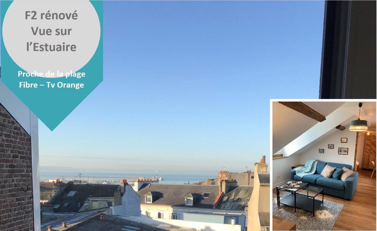 Appart Lh L'Estuaire - F2 Vue Mer Proximite Plage เลออาฟร์ ภายนอก รูปภาพ