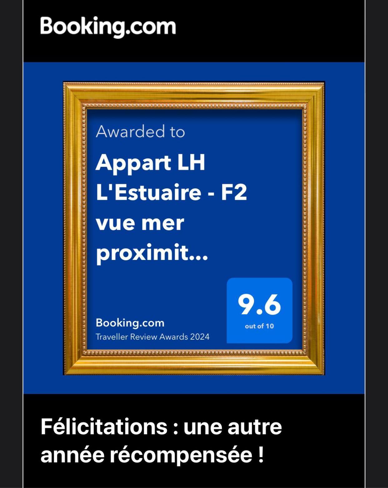 Appart Lh L'Estuaire - F2 Vue Mer Proximite Plage เลออาฟร์ ภายนอก รูปภาพ